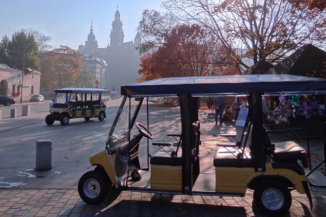 Krakow Grand City Tour by golf cart - All 3 districts - Meet at plac Jana Matejki 3, then roll into the Old Town walls