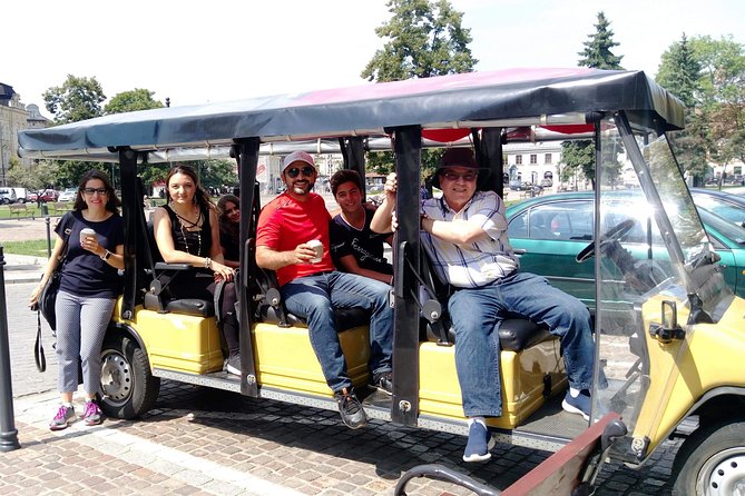 Krakow: Guided City Tour by Golf Buggy (with hotel pickup) - Fabryka Emalia Oskara Schindlera stop, plan for limited inside time