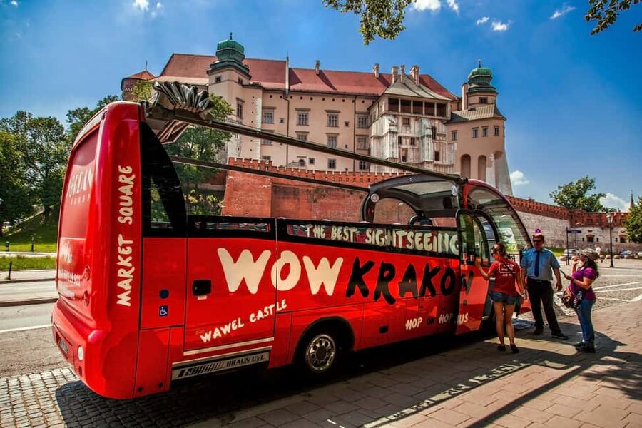 Krakow: Hop-On Hop-Off Bus Tour with Audio Guide - Where you start, how the loop ends, and why it matters