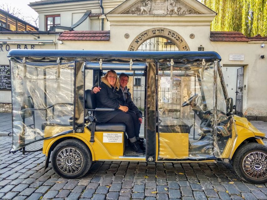 Krakow: Jewish Quarter and Ghetto Electric Golf Cart Tour - The former Jewish ghetto stops: powerful, specific, and hard to forget