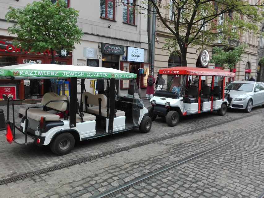 Krakow: Jewish Quarter and Schindler Factory by Golf Car - The Krakow Jewish Ghetto segment, history you can actually follow