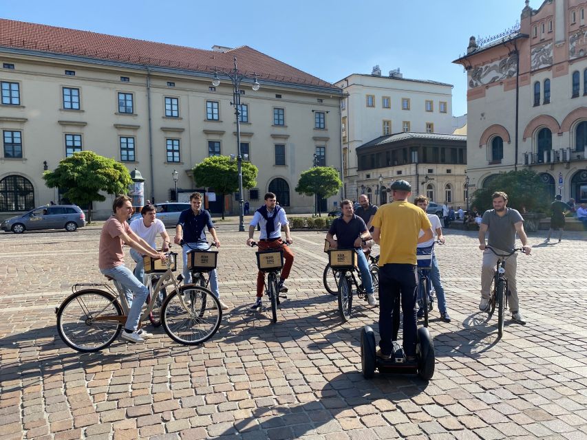 Krakow: Old Town Bike Tour with a Guide - Main Square and the Feel of Old Town, From the Right Angle