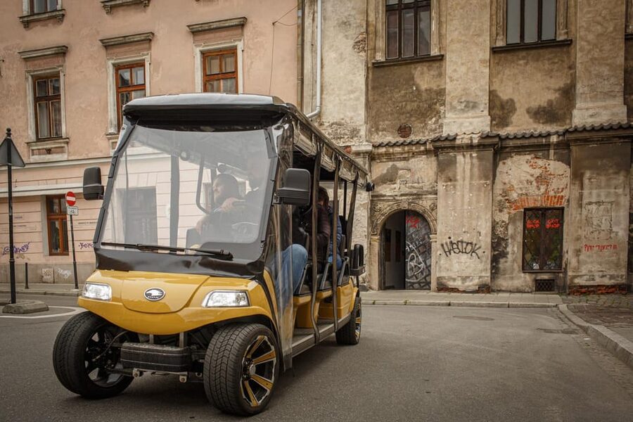 Krakow: Old Town City Sightseeing Tour Eco Buggy Golf Cart - The Route Starts With Krakow’s Medieval Story, Then Turns Into a Sight Loop
