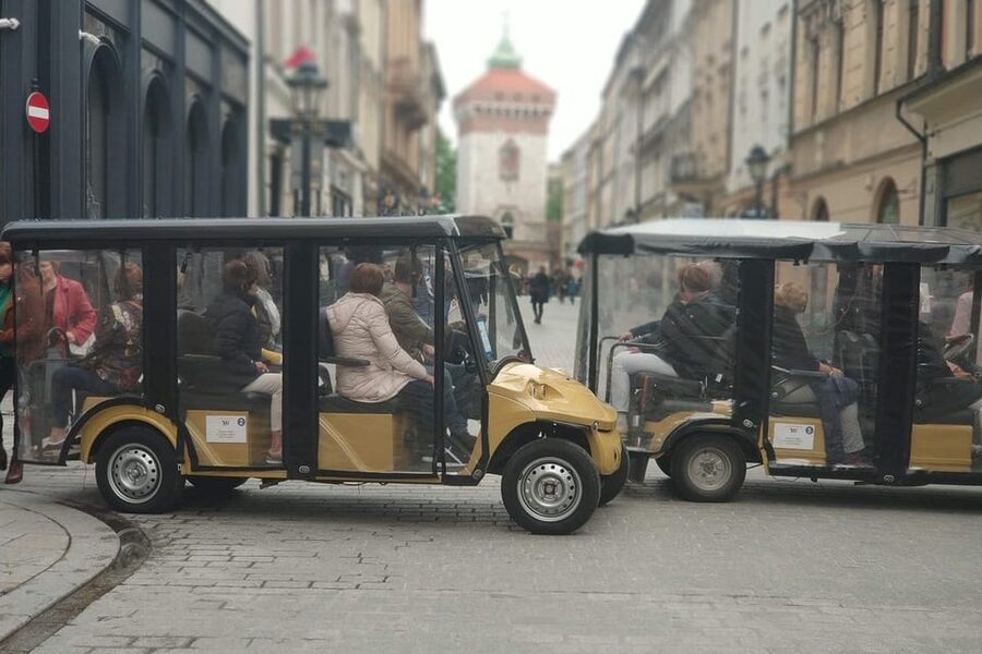 Krakow: Old Town City Tour in a Golf Cart - Key things to know before you ride