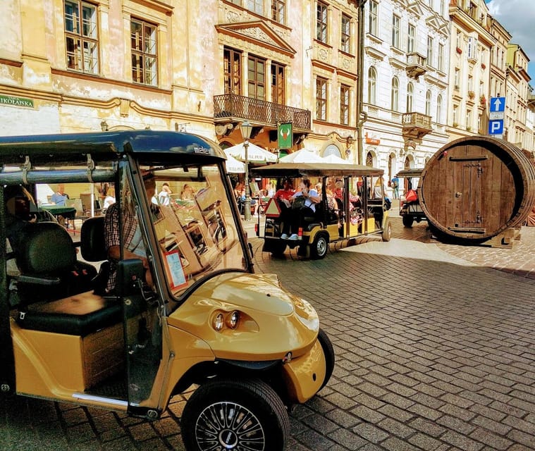 Krakow: Old Town Sightseeing Tour by Electric Golf Cart - The Latin Quarter and Collegium Maius courtyard, history with an academic pulse