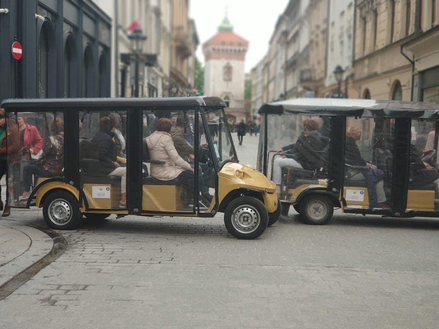 Krakow: Old Town Sightseeing Tour by Electric Golf Cart - Art and architecture route: Academy of Fine Arts and St. Florian