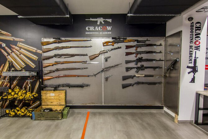 Krakow: Shooting Range - Small Group/Private Options - The Private Mercedes Pickup and Return, Actually Useful