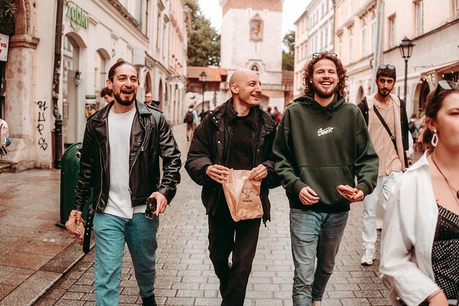 Krakow Tipsy Polish Food Tour with History Pierogi and Shots - City center gate passing by: the quick history hinge