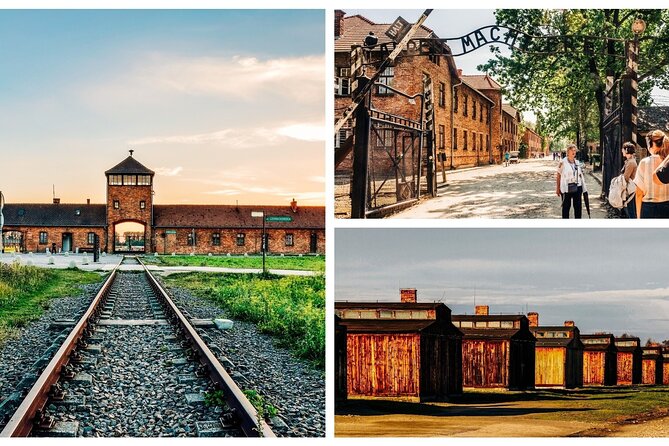 Krakow to Auschwitz-Birkenau Live Guided Tour & Hotel Pick-up - First impressions at Auschwitz I: headsets, the gate, and why the guide matters