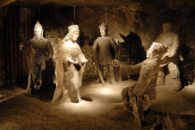 Krakow: Wieliczka Salt Mine Guided Tour with Hotel Pick-up - Stop Inside the Mine: Lakes, Shrines, and Salt Monuments