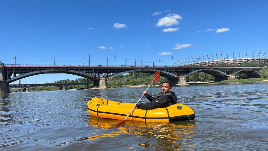 Packrafting kayaking guided tour Vistula river Warsaw Poland - FAQ