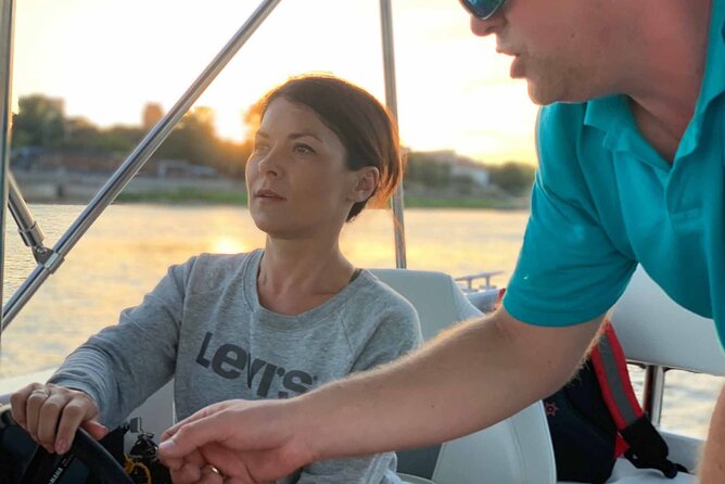 Private Cruise on Vistula in Warsaw for 4 with our Helmsman - A Private Hour on the Vistula for Up to Four