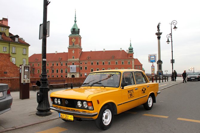 Private Historical Tour of Warsaw by a Retro Fiat with Pickup - Key highlights you’ll actually feel during the drive