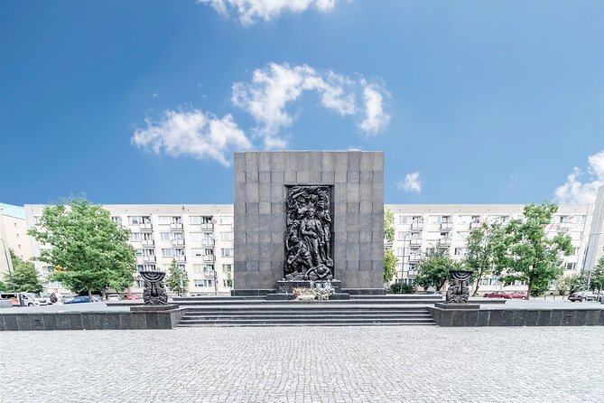 Private Tour of Warsaw Ghetto, Jewish Cemetery, POLIN Museum - Stops 2 to 4: Warsaw Ghetto streets, uprising memorials, and Umschlagplatz