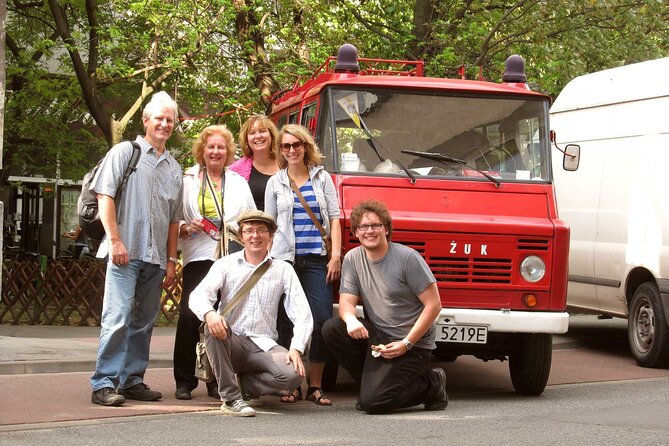 Private Warsaw City Tour by Retro Minibus with Hotel Pickup - Stop 5: Muranów and the Warsaw Jewish Ghetto story, with layered context