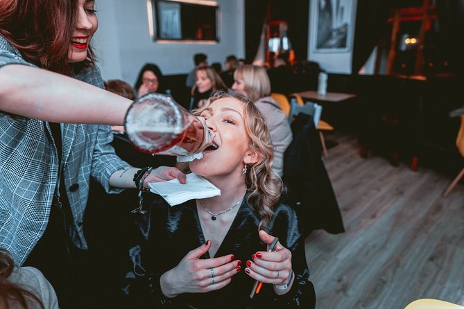Pub Crawl + Unlimited Drinks + VIP entry + Drinking Games & Photographer - Open bar for 1 hour, free shots later: get the value without surprises