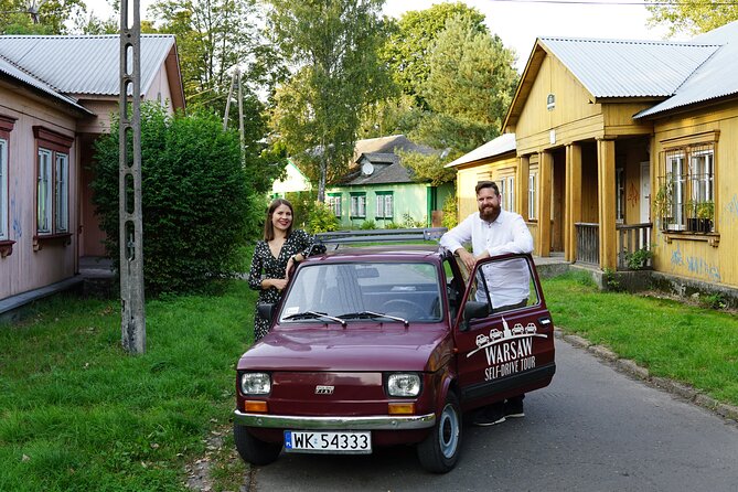 Retro Fiat Self-Drive Undisovered Tour in Warsaw - Stop 4, Stare Bielany: gas lanterns and interwar-era neighborhoods