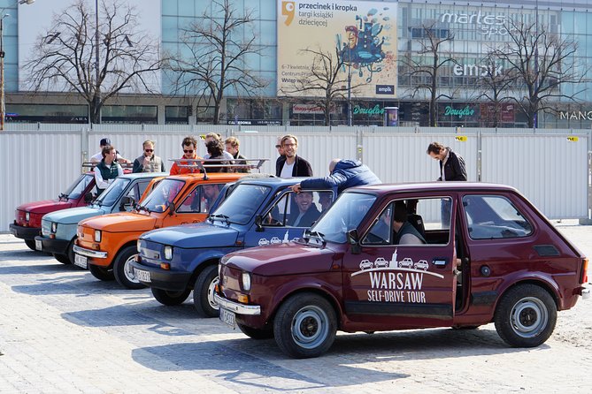 Self-Drive Tour: Communist Warsaw by Retro Fiat "Toddler" - Driving a retro Fiat Toddler, and how the tour keeps your day smooth