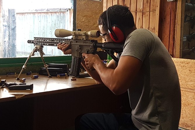 Shooting Krakow+REAL GUN+priv round trip transfer from your hotel - Krakow shooting range, built for comfort in any weather