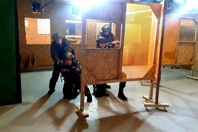 Shooting Range Experience in Gdansk Poland - Entering a 25 m Indoor Shooting Range in Gdansk