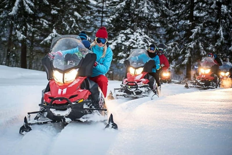 Snowmobile Ride with Zakopane and Hot Springs Combo Options - Chocholow Highlander Village and wooden chapels