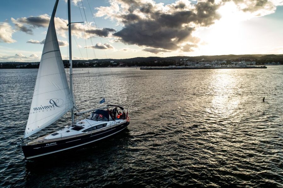 Sopot: Sunset Yacht Cruise with Welcome Drink - A chance to steer, plus how the crew keeps it fun