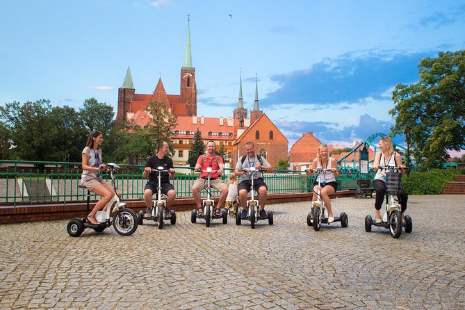 The Classic E-Scooter (3 wheeler) Tour of Wroclaw - everyday tour at 6:00 pm - Key points I’d plan around