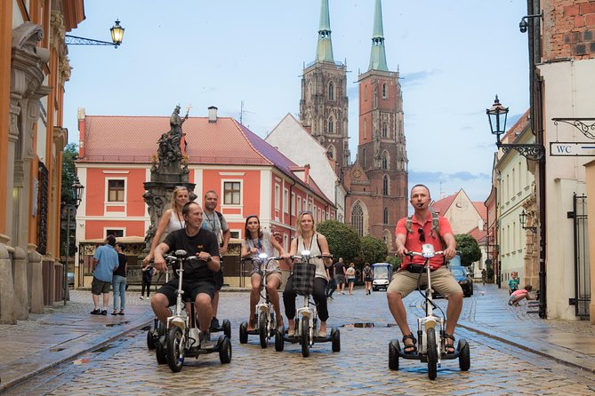 The Grand E-Scooter (3 wheeler) Tour of Wroclaw - everyday tour at 9:30 am - Why Wroclaw Feels Easier on a Three-Wheel Scooter
