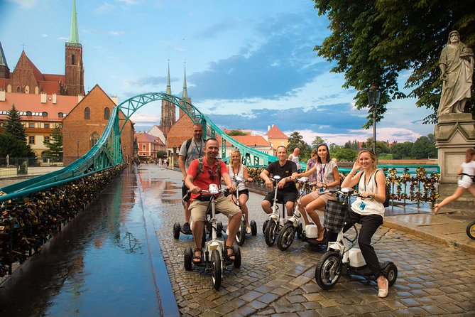 The Grand E-Scooter (3 wheeler) Tour of Wroclaw - everyday tour at 9:30 am - The Riding Reality: Balance, Practice, and Who Should Skip