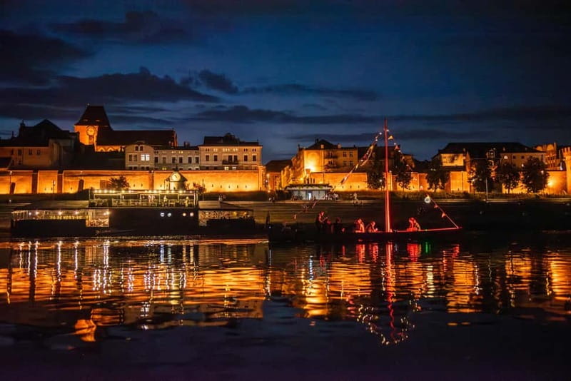 Toruń: Toruń at Night from a Boat on the Vistula - Price and Value: About $27 for a Small, Comfortable Night View