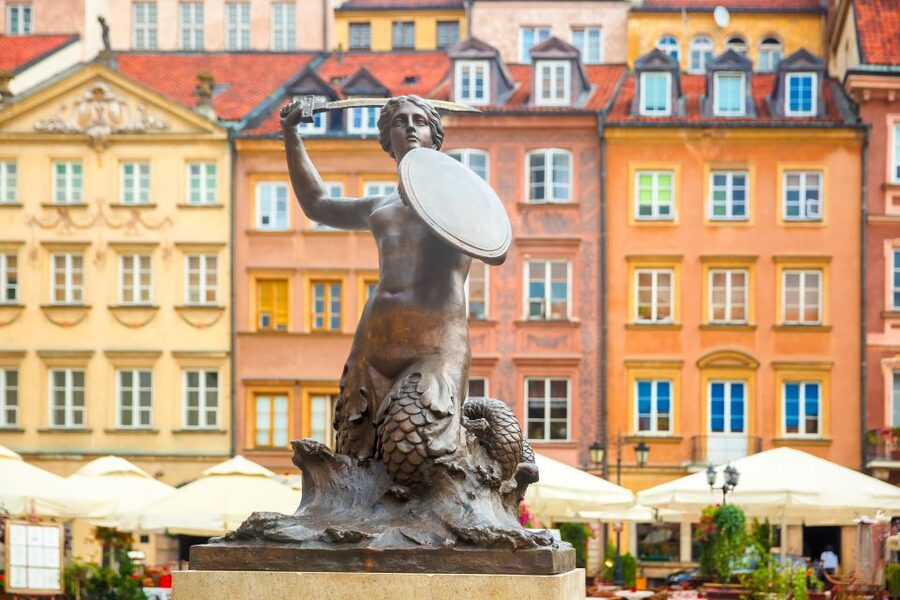 Warsaw: Afternoon Public City Tour with Pickup and Drop-off - War memorials by Tomb of the Unknown Soldier, Uprising, and Katyn