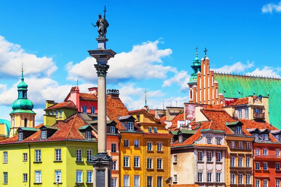 Warsaw: City Highlights Tour with hotel Pick up /Drop Off - The Jewish Ghetto memorial stops: specific places, clear context