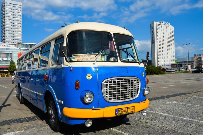 Warsaw City Sightseeing in a Retro Bus for Groups - Łazienki Park for about an hour: where Warsaw slows down