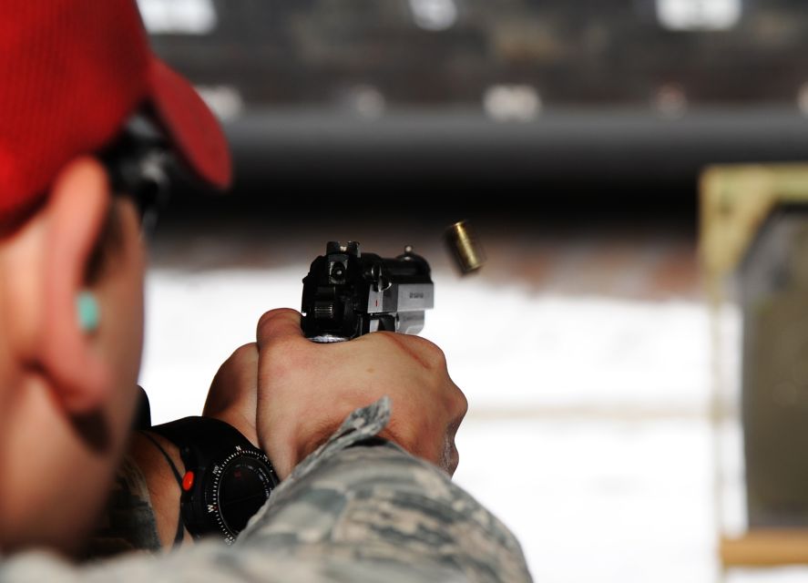 Warsaw: Extreme Shooting Range Experience with Transfers - Choosing Weapons: Glock, AK-47, Uzi, and Shotguns