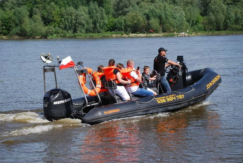 Warsaw: High-Speed Vistula River RIB Boat Adventure - The Ride Starts Calm, Then Turns Into Pure Adrenaline
