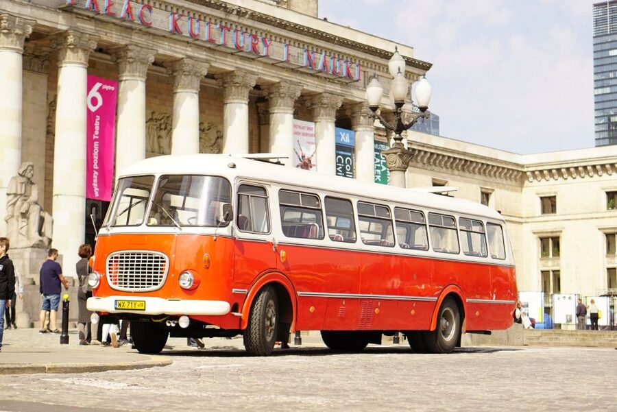 Warsaw: Highlights Guided Retro Bus Tour - Old Town by Bus, Then on Foot: Seeing a Rebuilt City as a Story