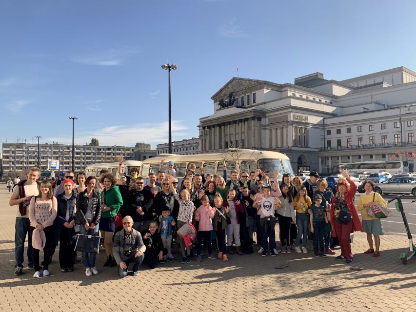 Warsaw: Highlights Guided Retro Bus Tour - The Ending Back at the Palace of Culture and Science: Why It’s Controversial