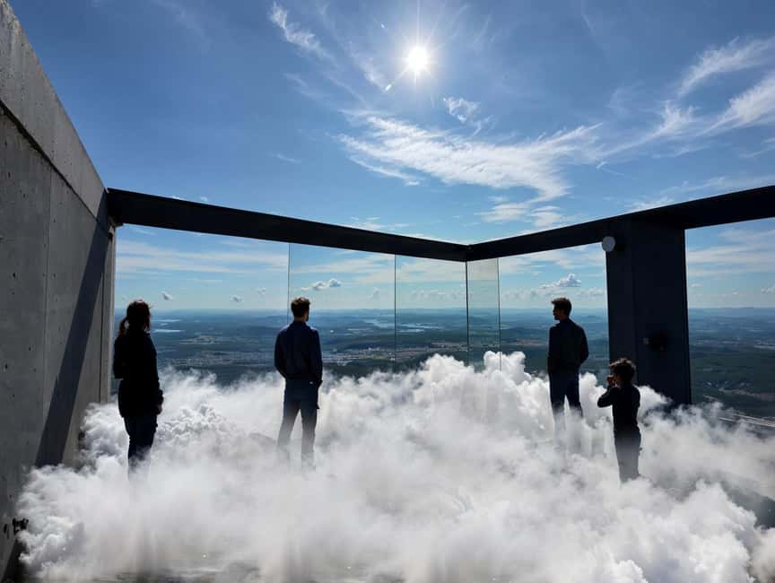 Warsaw: Highline Warsaw Entry With 360° Views & Rooftop Bar - From the 53rd Floor Views: Warsaw in a Single Breath