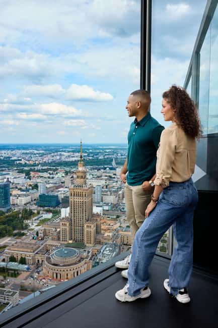 Warsaw: Highline Warsaw Entry With 360° Views & Rooftop Bar - HighGarden Rooftop Lounge on the 49th Floor (Not Included)