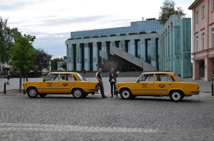 Warsaw: Historic Private Tour in Retro Fiat - The Jewish ghetto remnants: what you should expect to feel