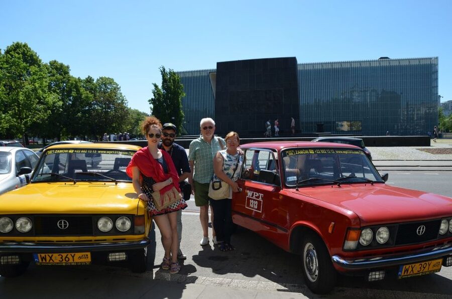 Warsaw Jewish Heritage Private Tour in Retro Fiat - The ghetto wall fragments from 1940, and what you can learn from what remains