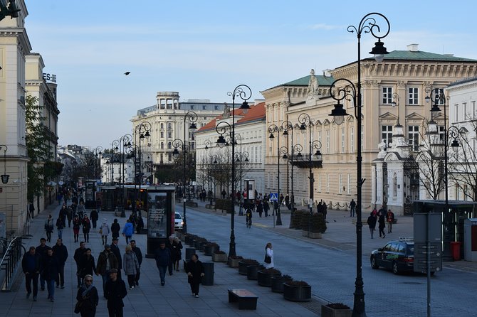 Warsaw Old Town Guided Tour with Antek & Friends | small groups - Ghetto Boundary Markers and the Warsaw Uprising Monument