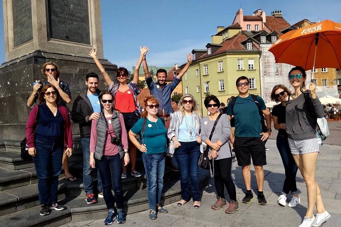 Warsaw Old Town (UNESCO area): Facts & Legends | small groups - The Royal Palace area, seen from outside