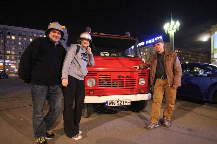 Warsaw: WWII Private Tour by Retro Minibus with Hotel Pickup - The Warsaw Ghetto story: wall fragment, Waliców Street, and the bridge over Chłodna