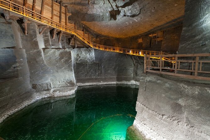 Wieliczka Salt Mines Tour - The Salt Lakes and the Light-and-Sound Finale
