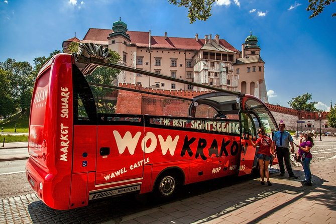 WOWKrakow! Hop on Hop off Bus! 1 tour ticket - Key things to know before you ride