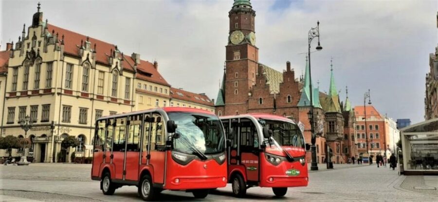 Wroclaw: 2-Hour Private Electric Bus Tour with Guide or Tape - Centennial Hall, UNESCO symbol energy, and the multimedia fountain show