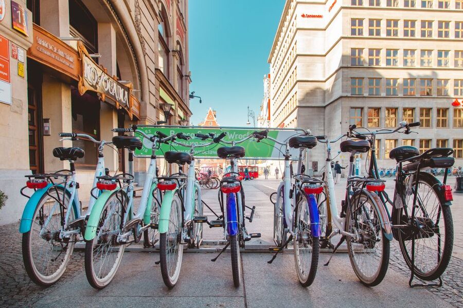 Wroclaw: 3-Hour Bike Tour in English or Polish - Old Town and the Main Square area, where baroque detail rewards your attention