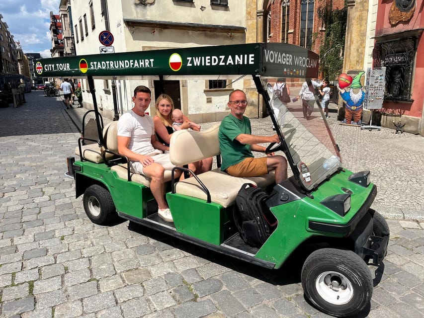 Wroclaw: City Tour Sightseeing By Golf Cart Shared Or Privat - Polish Hill, Panorama Raclawicka, and the Hill of Guerrillas: Scenic Stops With Story