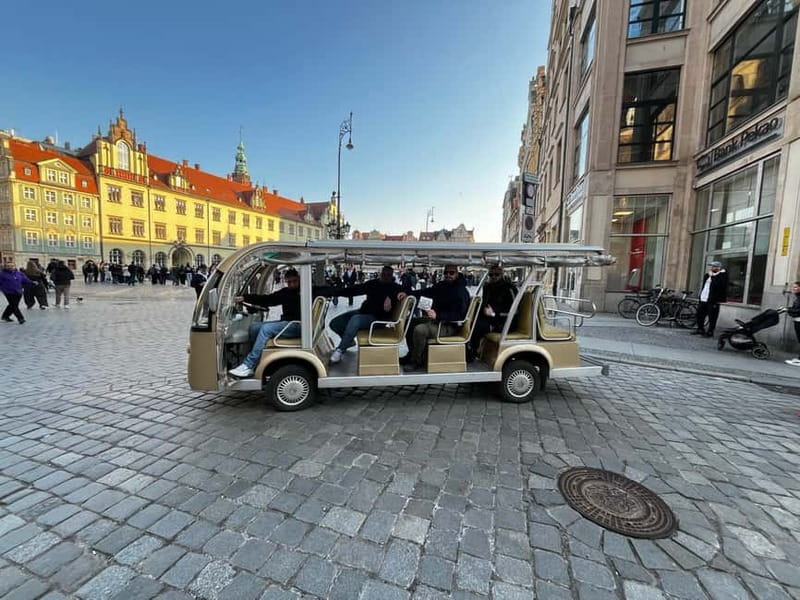 Wroclaw: NO LIMIT BEER City Tour Sightseeing By Golf Cart - Old Town and medieval streets: churches, markets, and the stories behind names